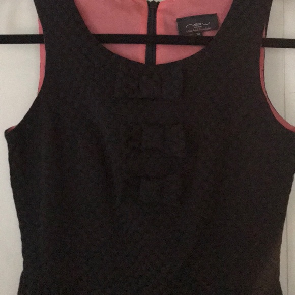 Black dress NEW LOOK almost new size 10 UK - Picture 2 of 5